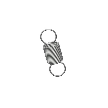 Approved Vendor Extension Spring, O= .500, L= 1.50, W= .037 G509971280